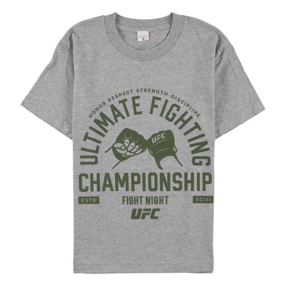 UFC Boys Big Kids Fight Night Hands Graphic T-Shirt, NWT